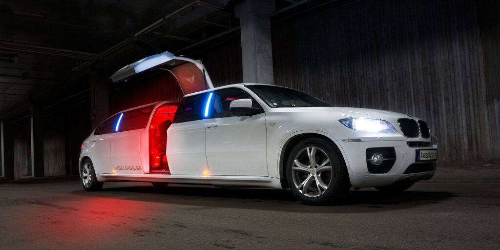 Luxury stretch limousine