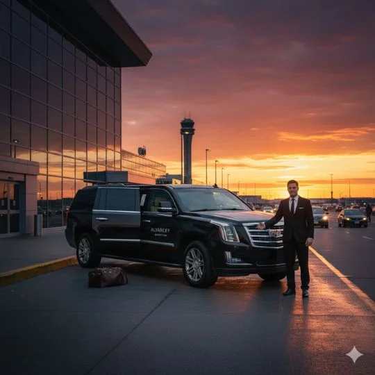 Alvanley Airport Limousine – Escalade SUV at Toronto Pearson Airport