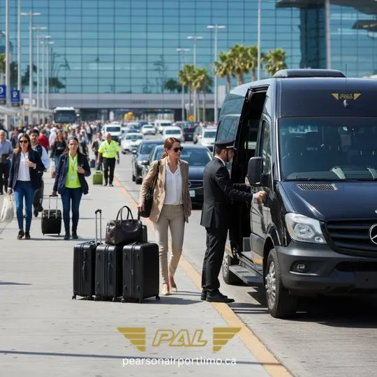 Beamsville Airport Transportation – Mercedes Van Drop Off